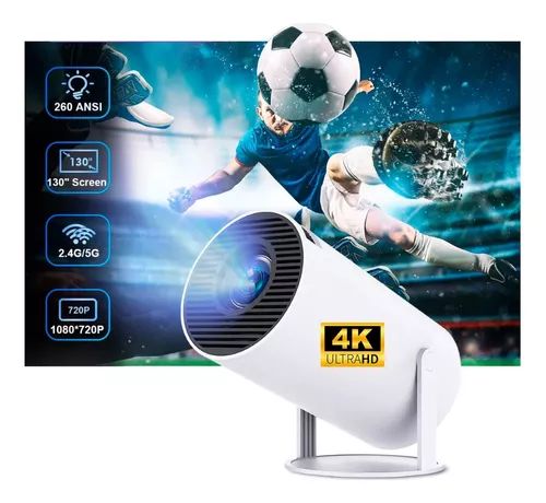 Topleo Full HD HY300 4K Office Home Smart Outdoor Android 11 Portable Mini LED Projektor