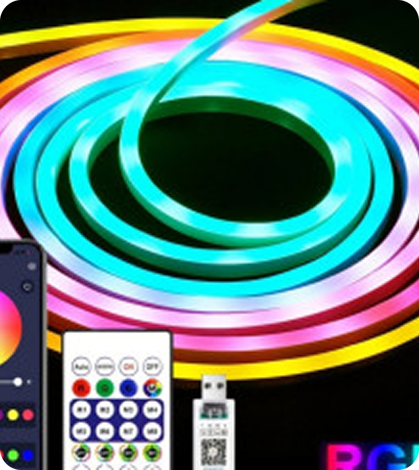 Led neon traka 10m